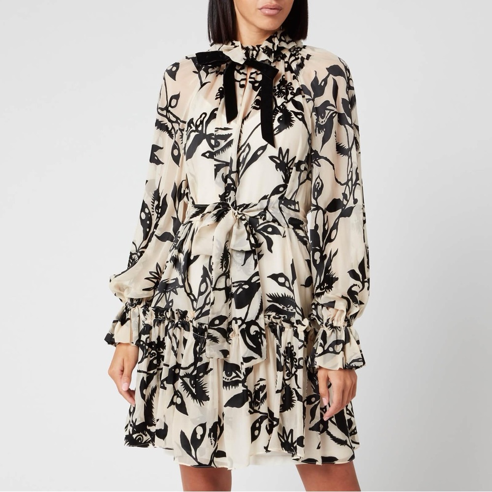 NWT Zimmermann Ladybeetle Swing Mini Dress